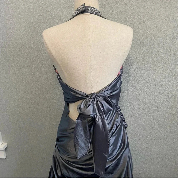 Flirt by Maggie Sotero Mermaid Taffeta Halter‎ - Picture 8 of 11
